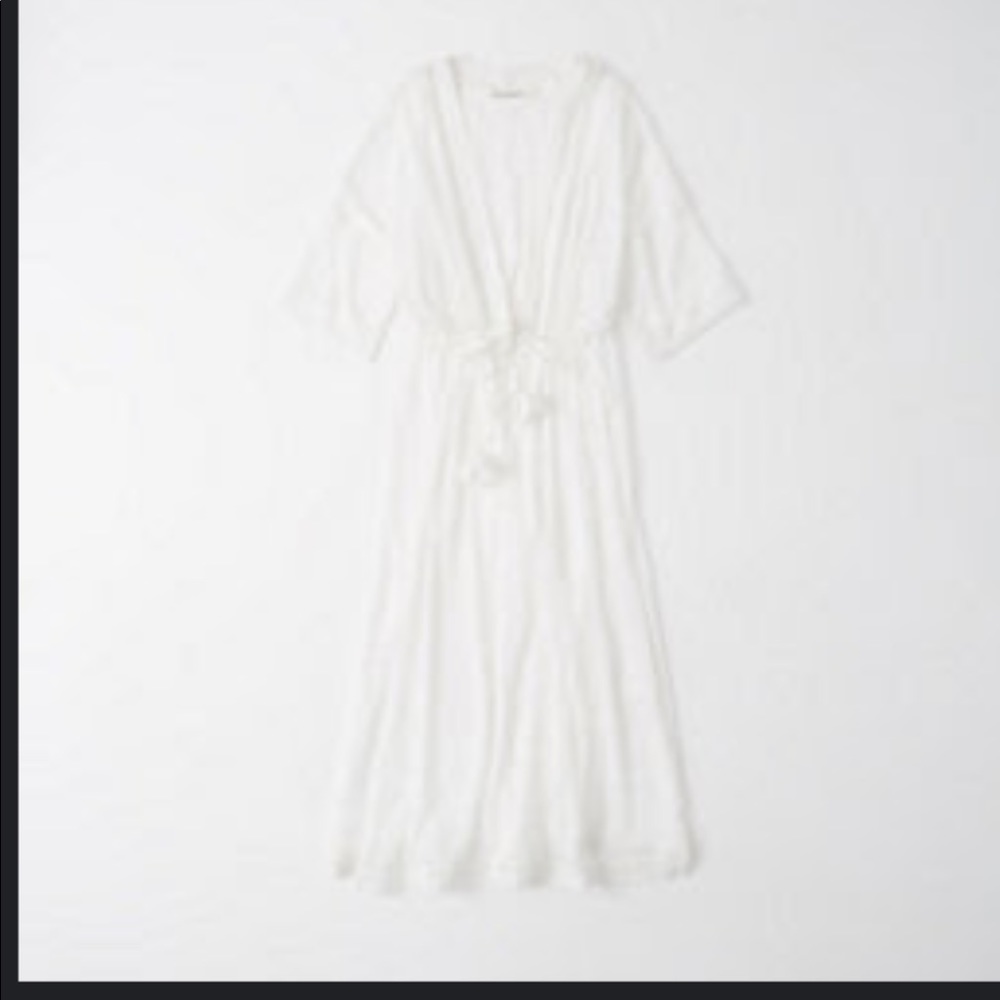 Abercrombie Tie Front Duster Kimono Coverup
